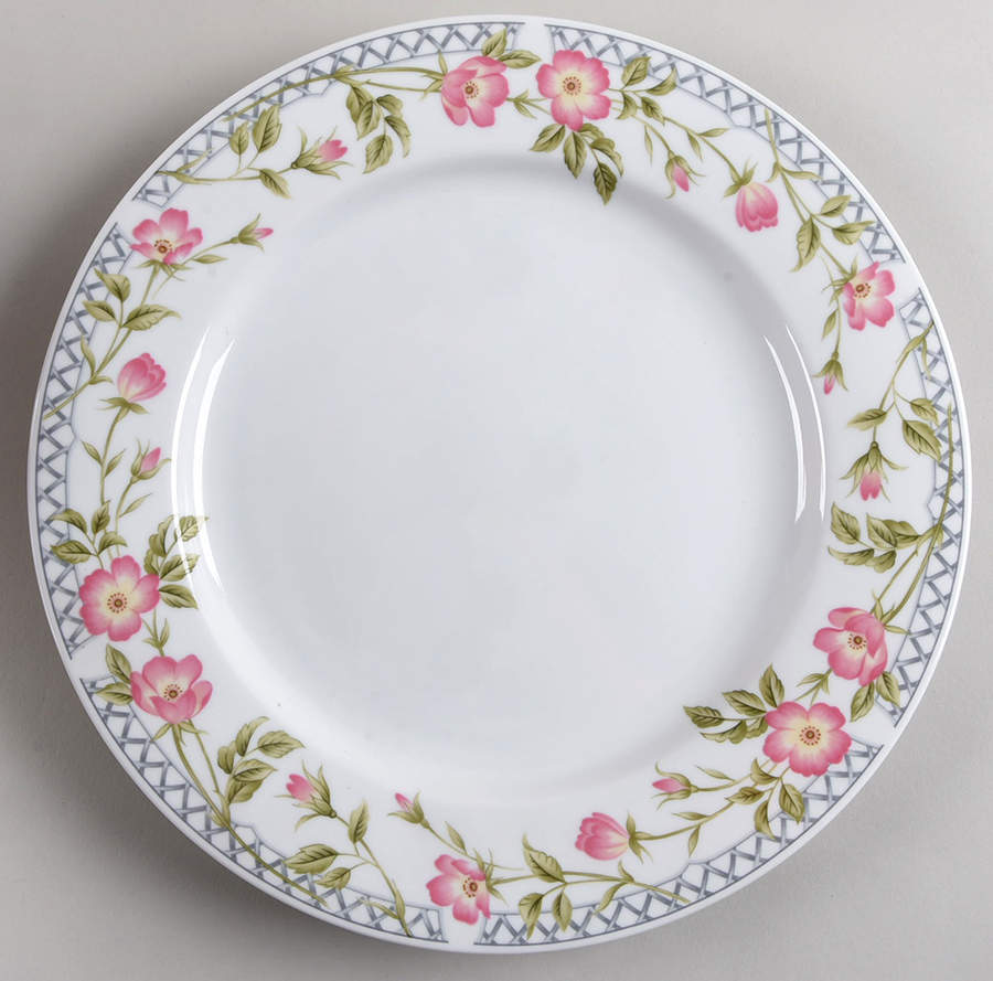 Arbor Roses 12" Chop Plate (Round Platter) by Nikko-1