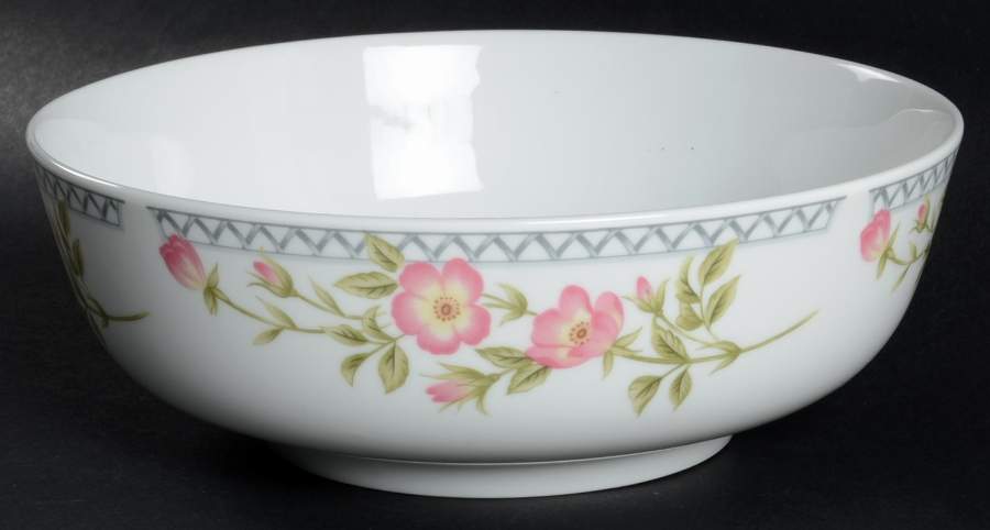 Arbor Roses 9" Round Vegetable Bowl by Nikko-1