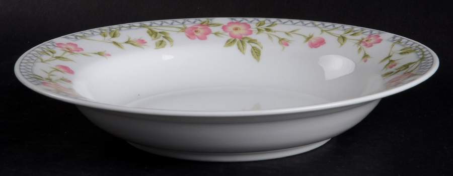 Arbor Roses Soup/Cereal Bowl by Nikko-1