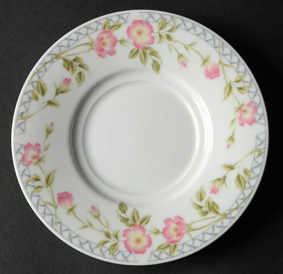 Arbor Roses Saucer by Nikko-1