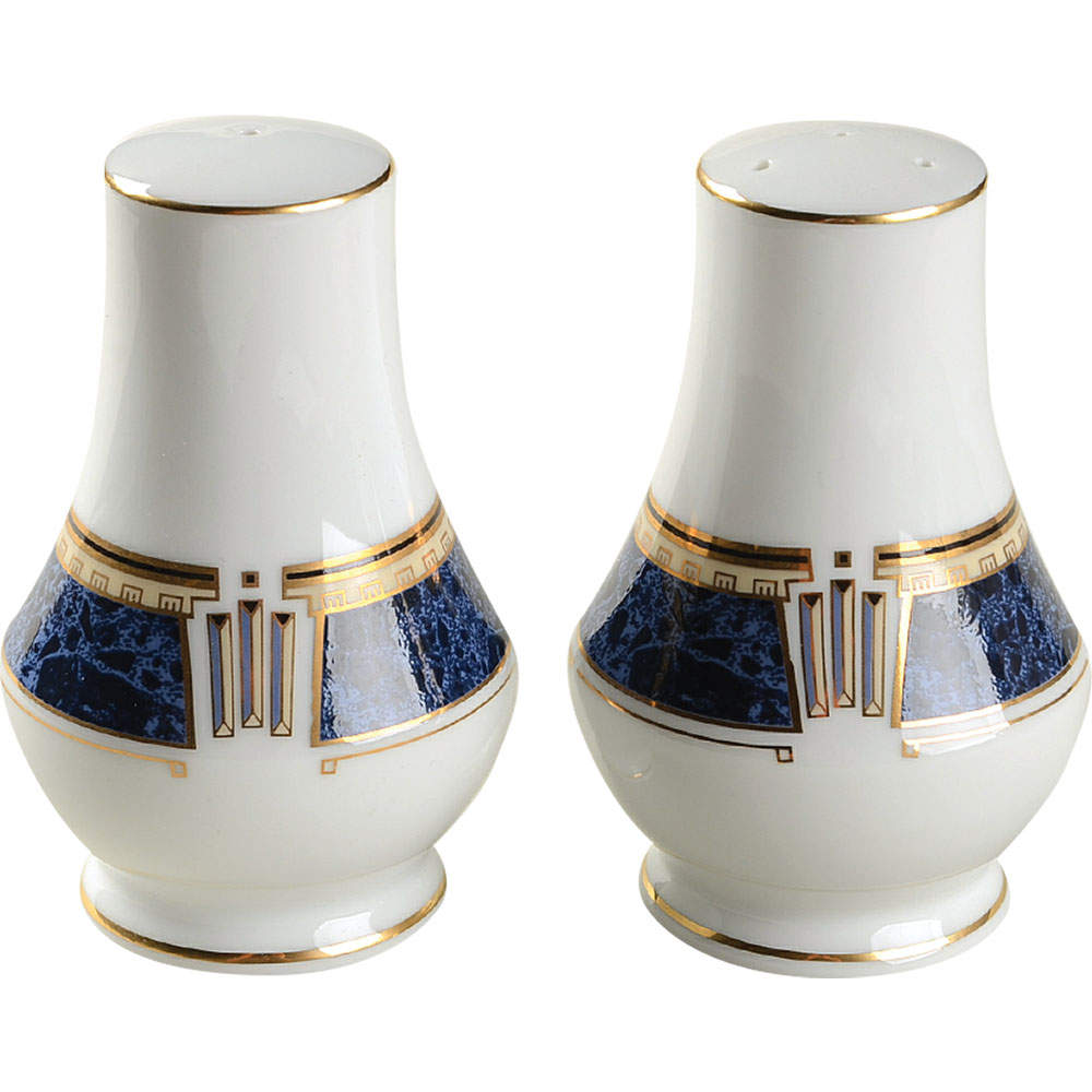 Azure Gold Salt & Pepper Set by Nikko-1