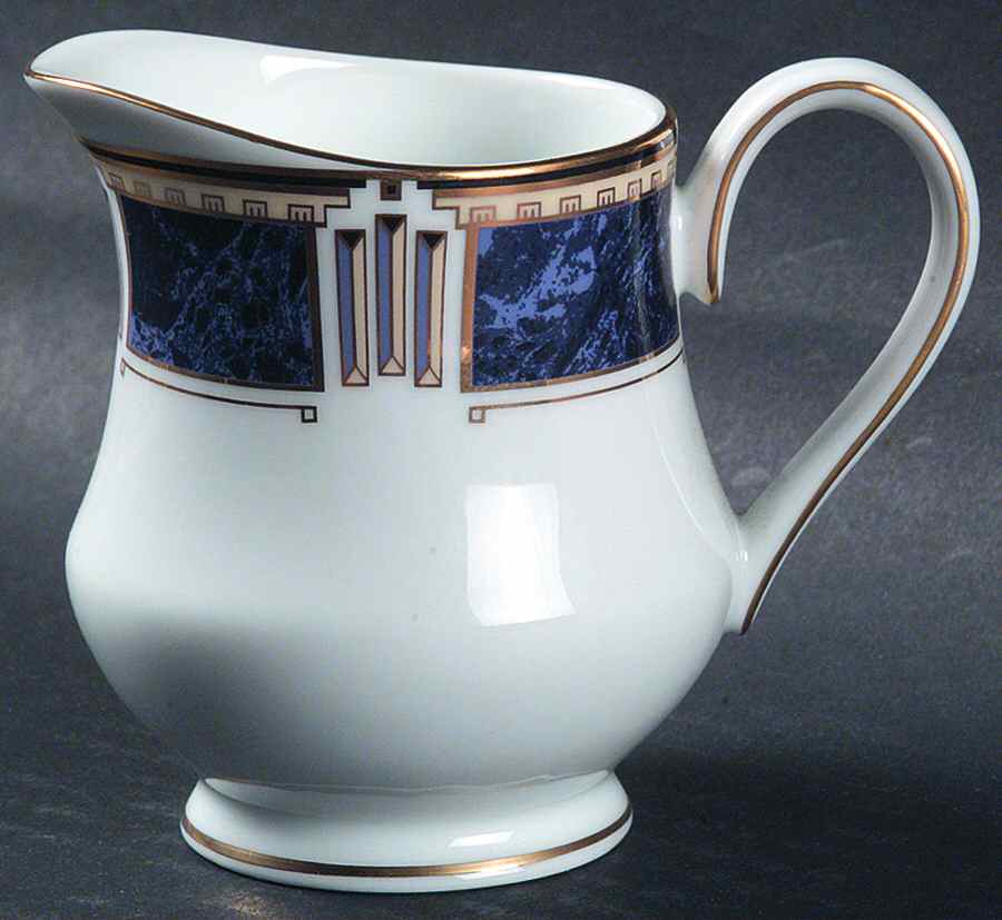 Azure Gold Creamer by Nikko-1
