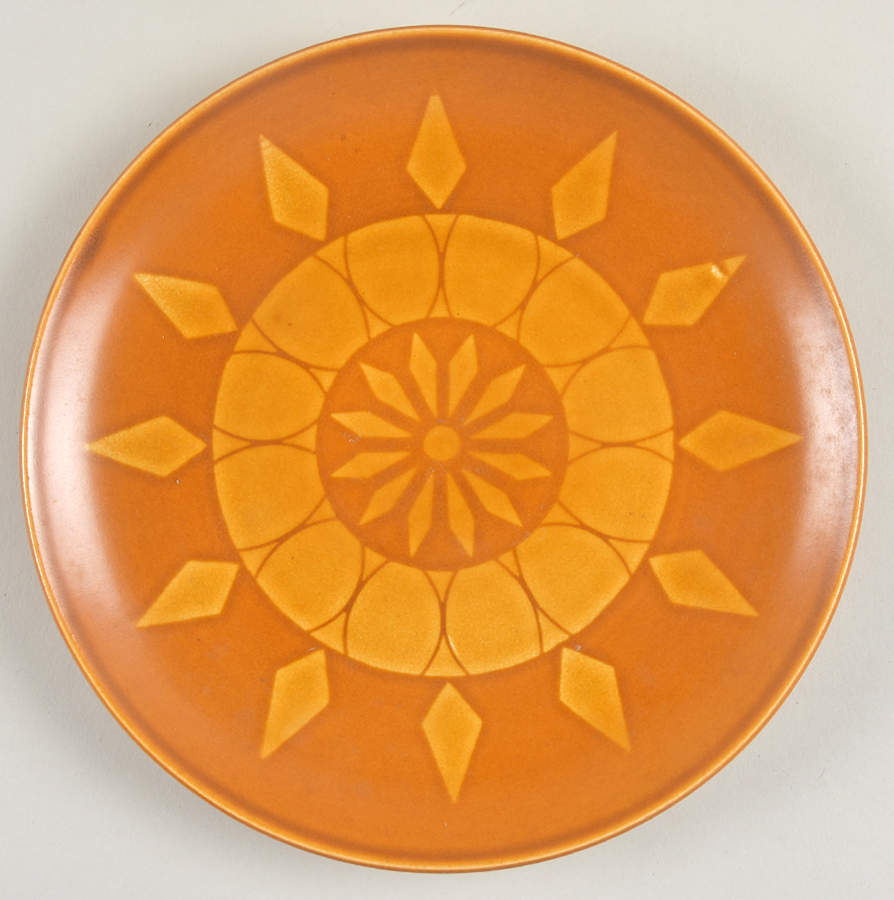 Aztec Gold Salad Plate by Nikko-1
