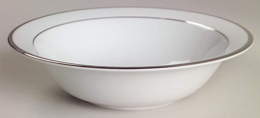 Band of Platinum Fruit/Cereal Bowl by Nikko-1