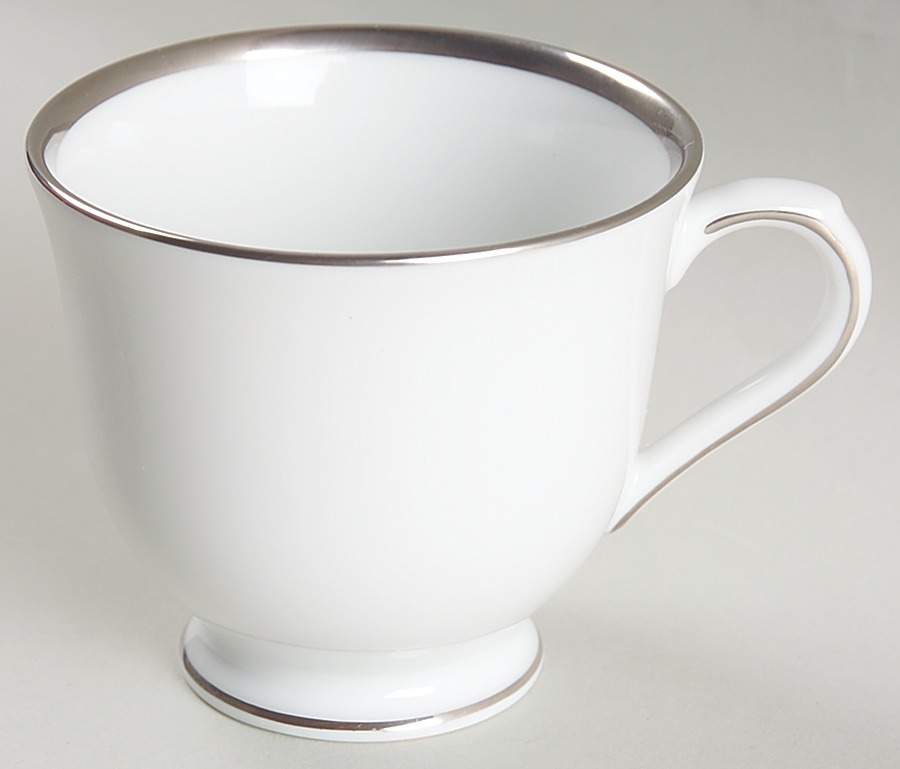 Band of Platinum Footed Demitasse Cup by Nikko-1