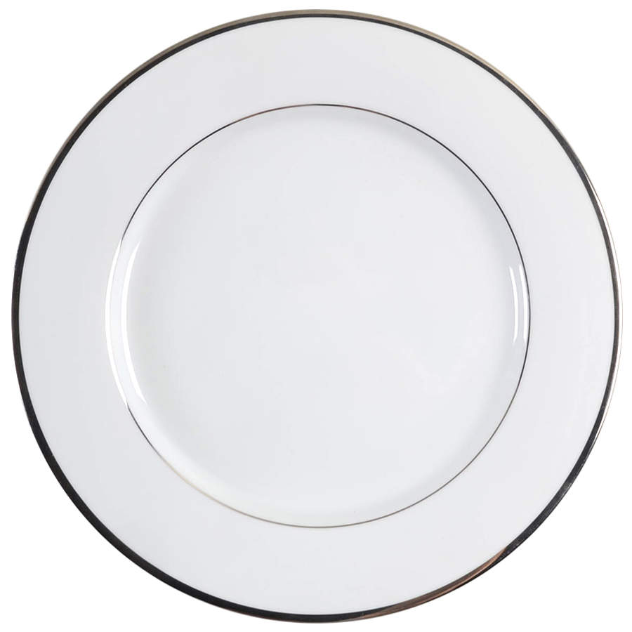 Band of Platinum Dinner Plate by Nikko-1