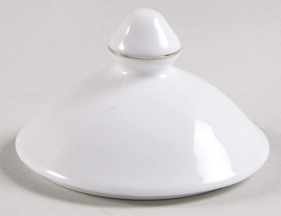Band of Platinum Lid for Sugar Bowl by Nikko-1