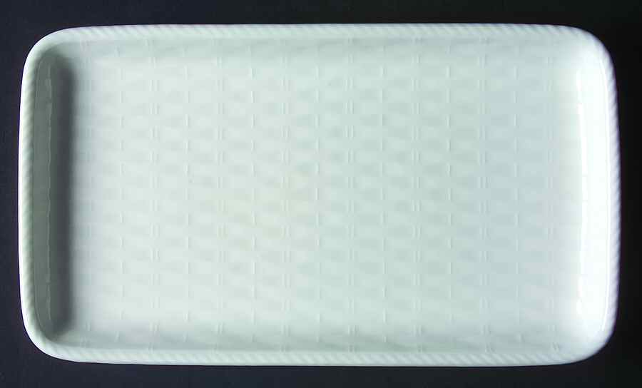 Basketry Relish/Butter Tray by Nikko-1
