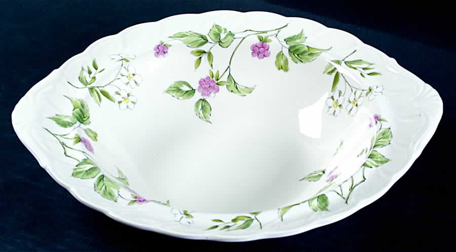 Begonia 11" Round Vegetable Bowl by Nikko-1