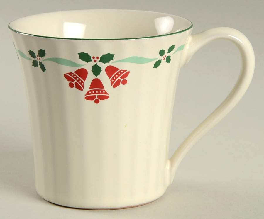 Bells & Holly Mug by Nikko-1