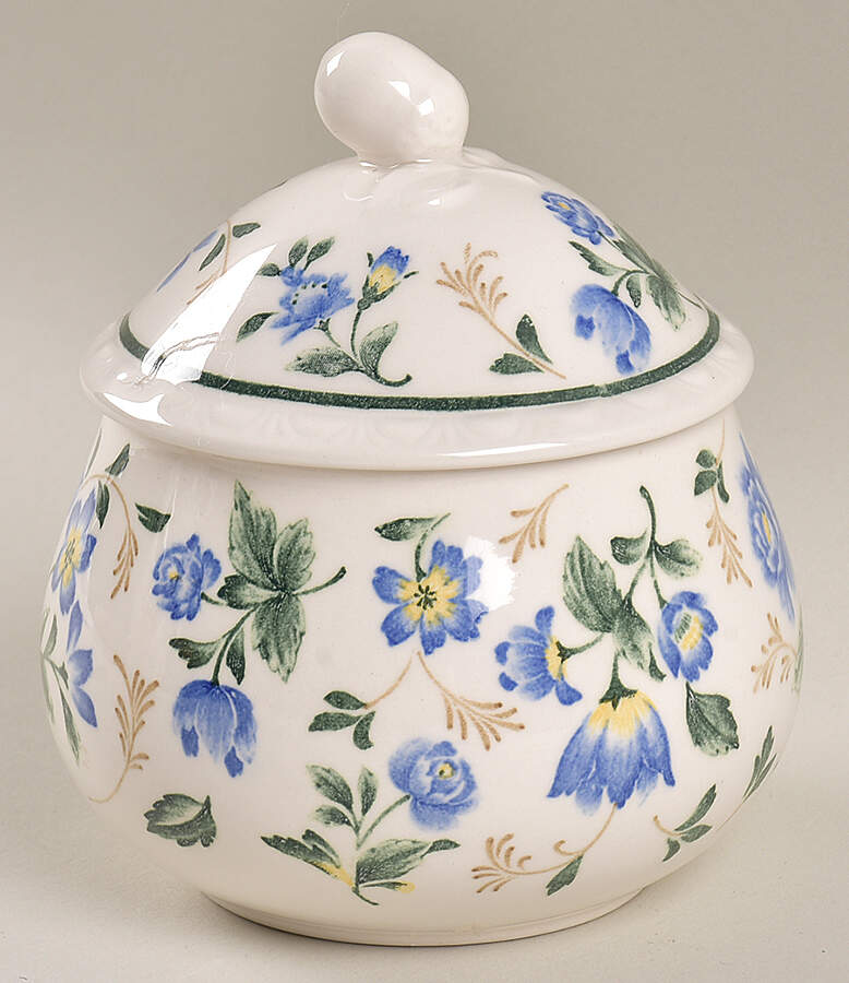 Bellport Sugar Bowl & Lid by Nikko-1