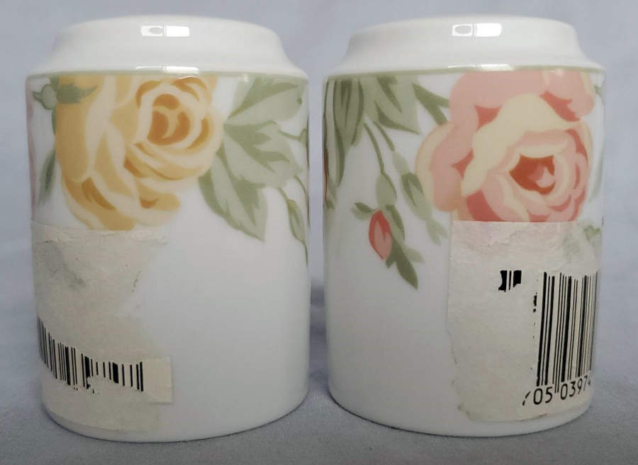 Belle Rose Salt & Pepper Set by Nikko-1