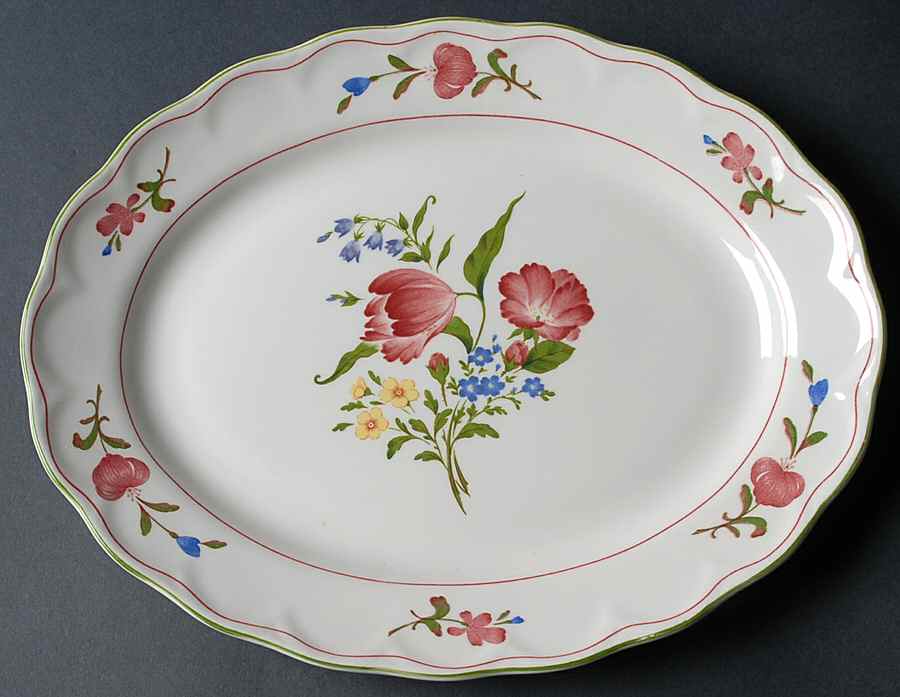 Biarritz 11" Oval Serving Platter by Nikko-1