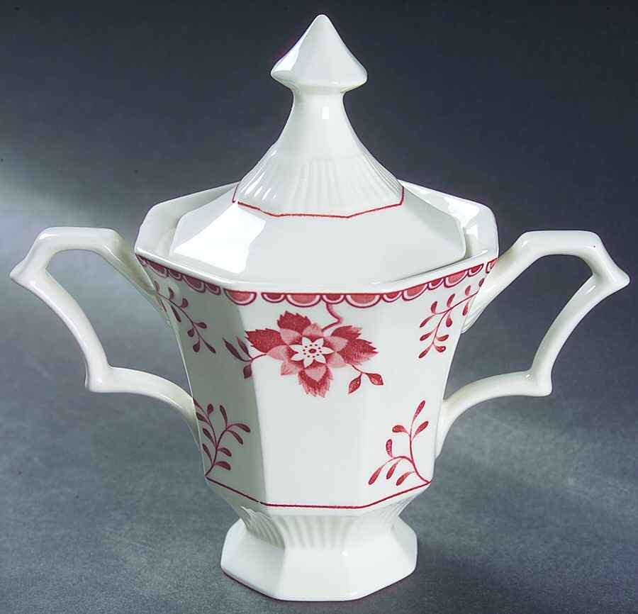 Bittersweet Sugar Bowl & Lid by Nikko-1