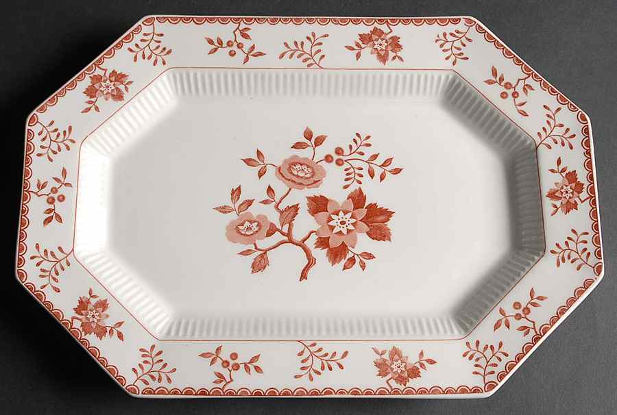 Bittersweet 13" Oval Serving Platter by Nikko-1