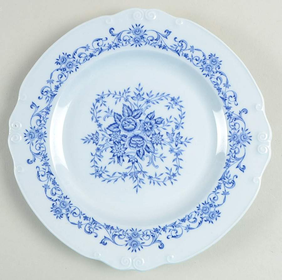 Blue Galaxie Salad Plate by Nikko-1