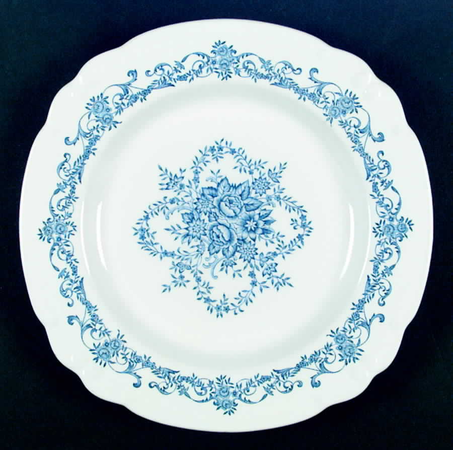 Blue Galaxie Dinner Plate by Nikko-1