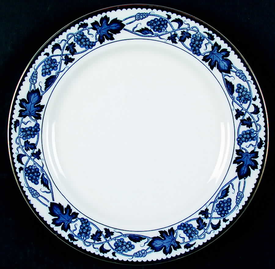 Blue Grape Dinner Plate by Nikko-1