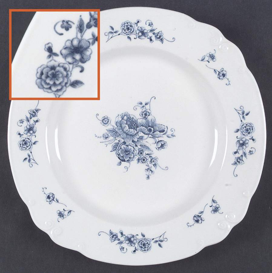 Blue Mist Dinner Plate by Nikko-1