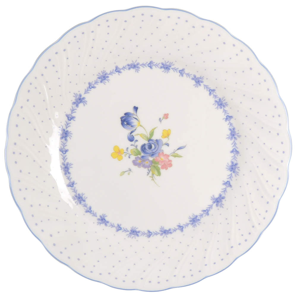 Blue Peony Dinner Plate by Nikko-1