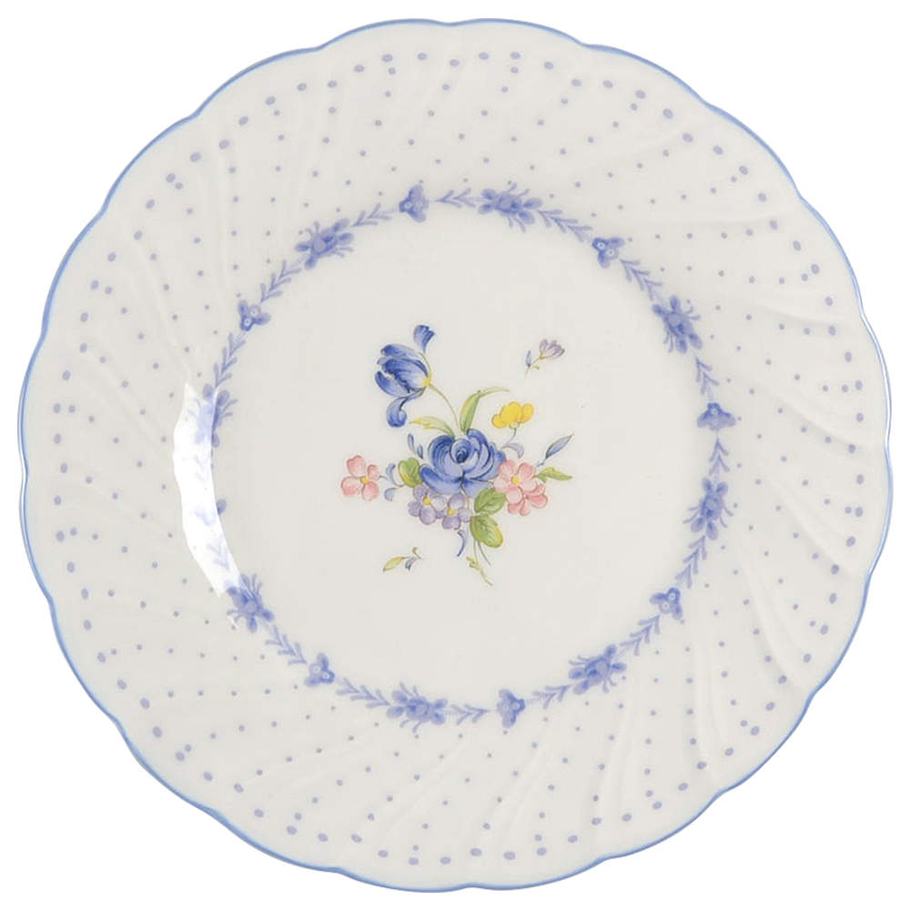 Blue Peony Bread & Butter Plate by Nikko-1