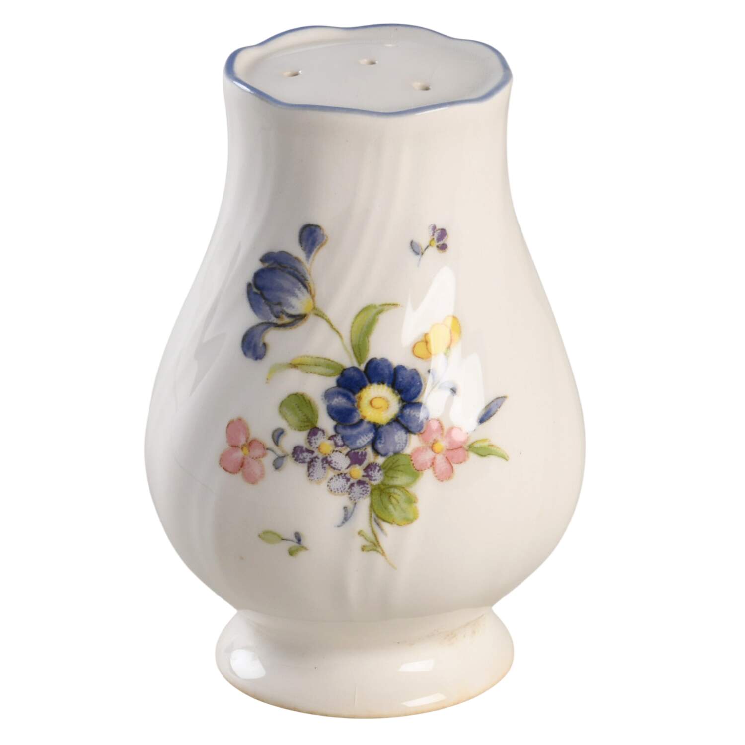 Blue Peony Pepper Shaker by Nikko-1