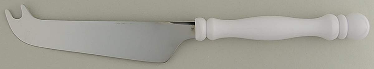 Blue Peony Cheese Knife with Stainless Blade by Nikko-1