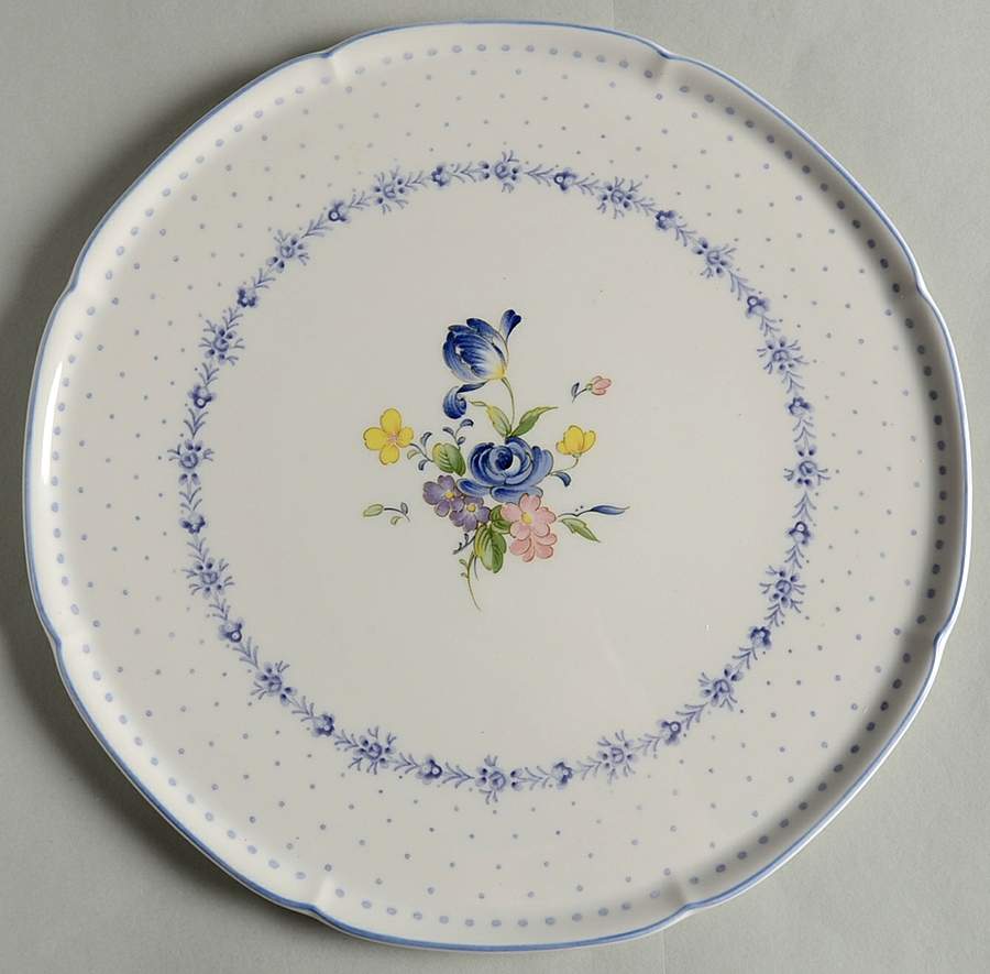 Blue Peony Cheese and Cracker Board by Nikko-1