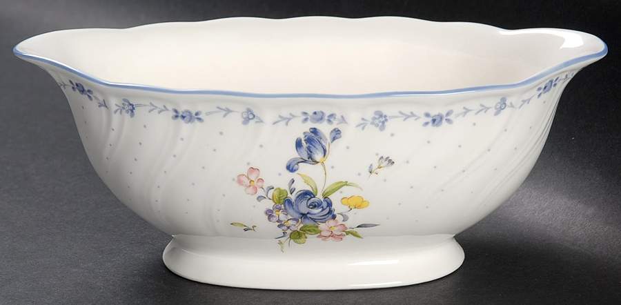 Blue Peony Gravy Boat by Nikko-1