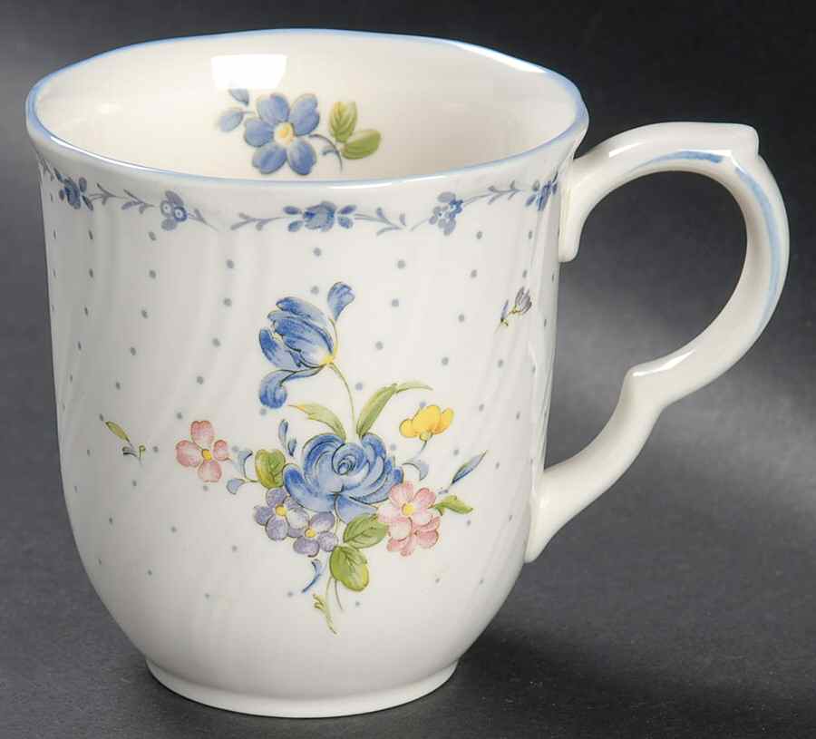 Blue Peony Mug by Nikko-1