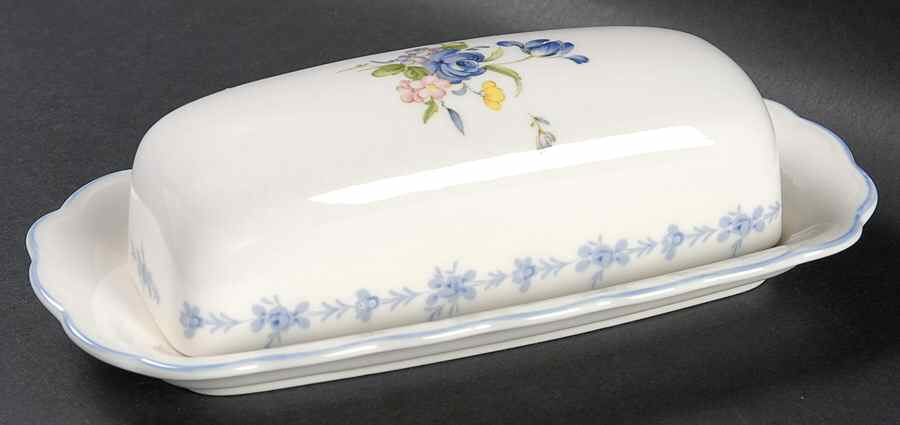 Blue Peony 1/4 Lb Covered Butter by Nikko-1