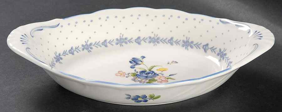Blue Peony 8" Augratin by Nikko-1