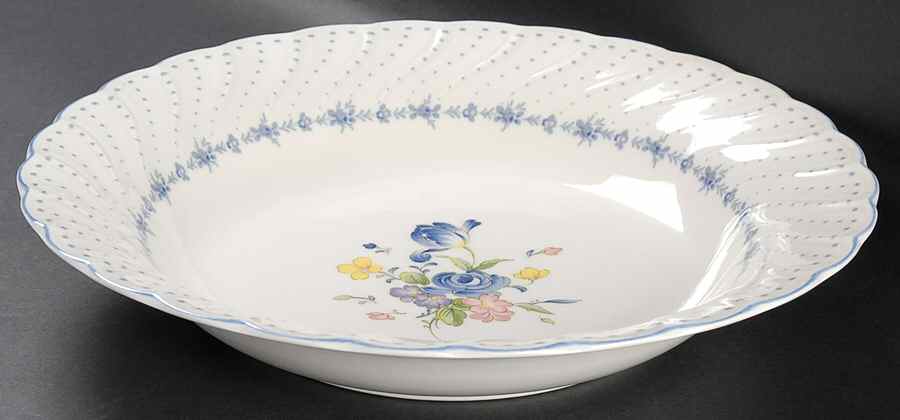Blue Peony 12" Pasta Serving Bowl by Nikko-1