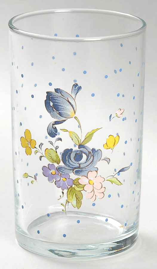 Blue Peony 6 Oz Glassware Juice by Nikko-1