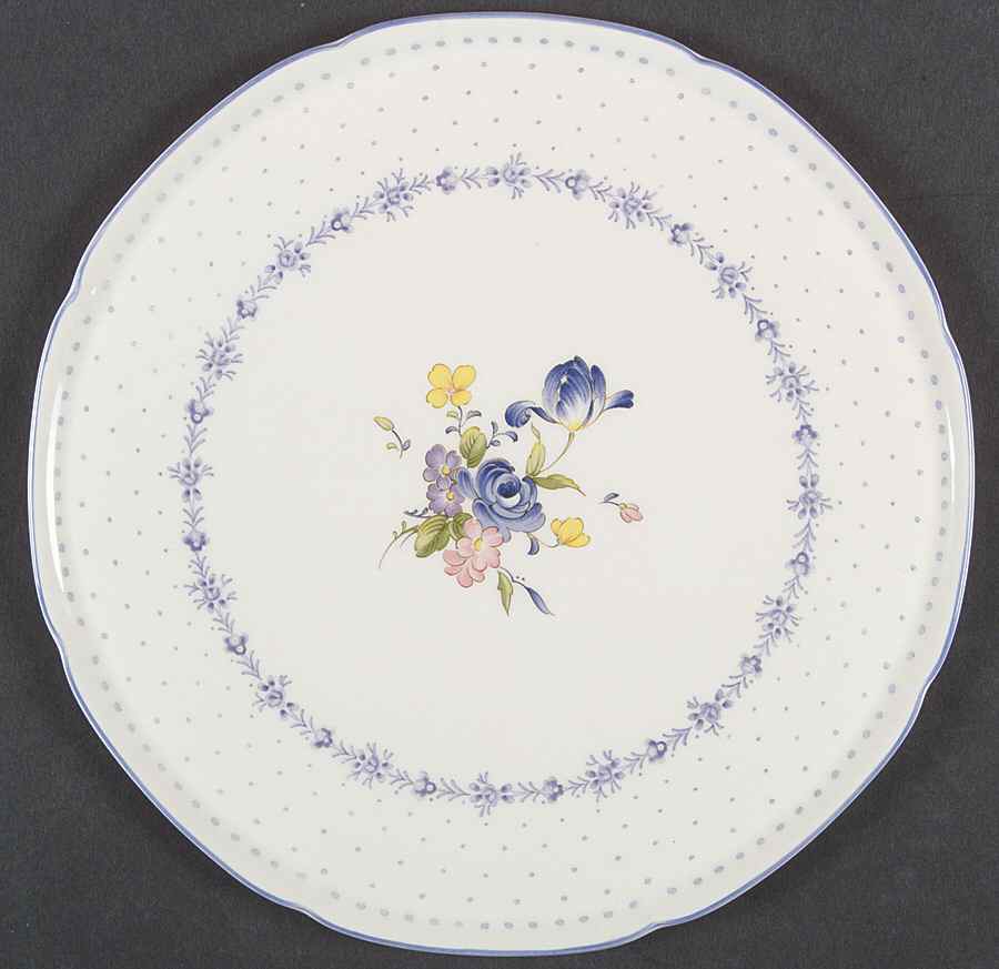 Blue Peony Cheese & Cracker Board by Nikko-1