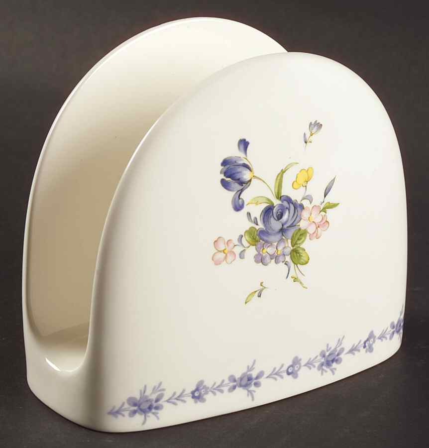 Blue Peony Napkin Holder by Nikko-1