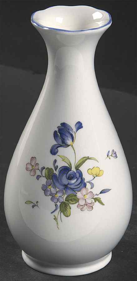 Blue Peony 5" Vase by Nikko-1