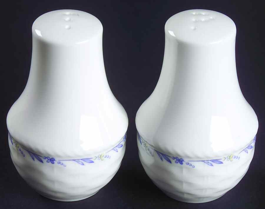 Blue Petals Salt & Pepper Set by Nikko-1