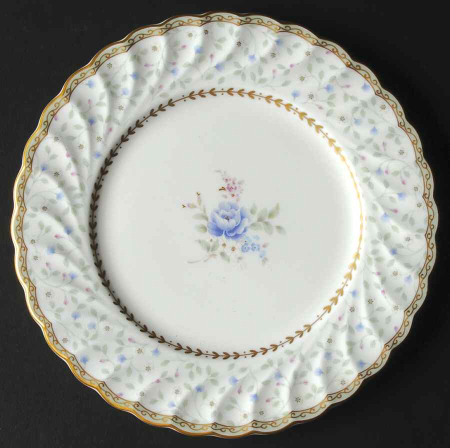 Blue Prose Bread & Butter Plate/Gravy Underplate by Nikko-1