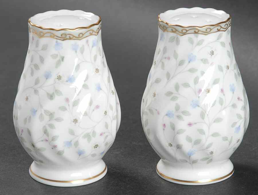 Blue Prose Salt & Pepper Set by Nikko-1