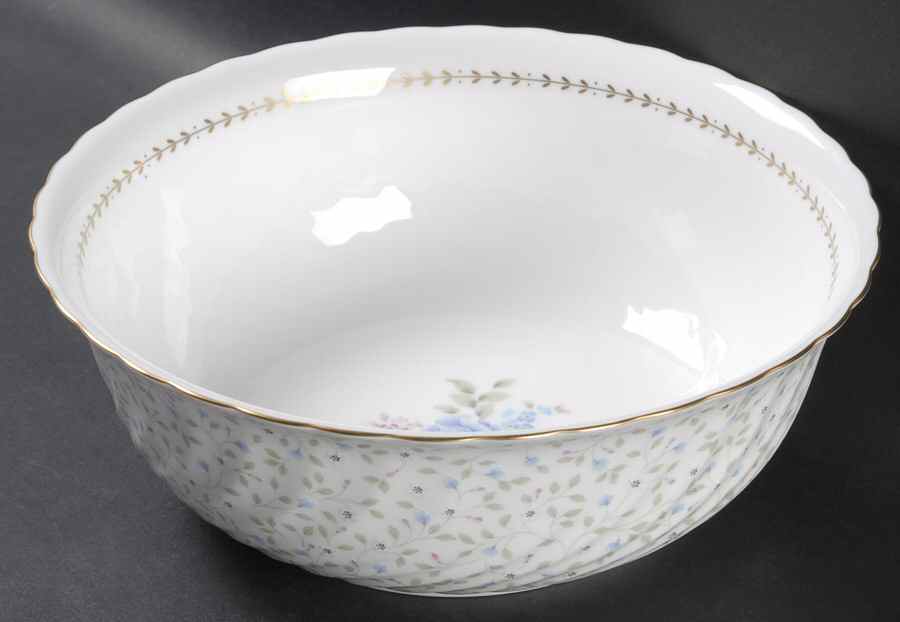 Blue Prose 9" Round Vegetable Bowl by Nikko-1