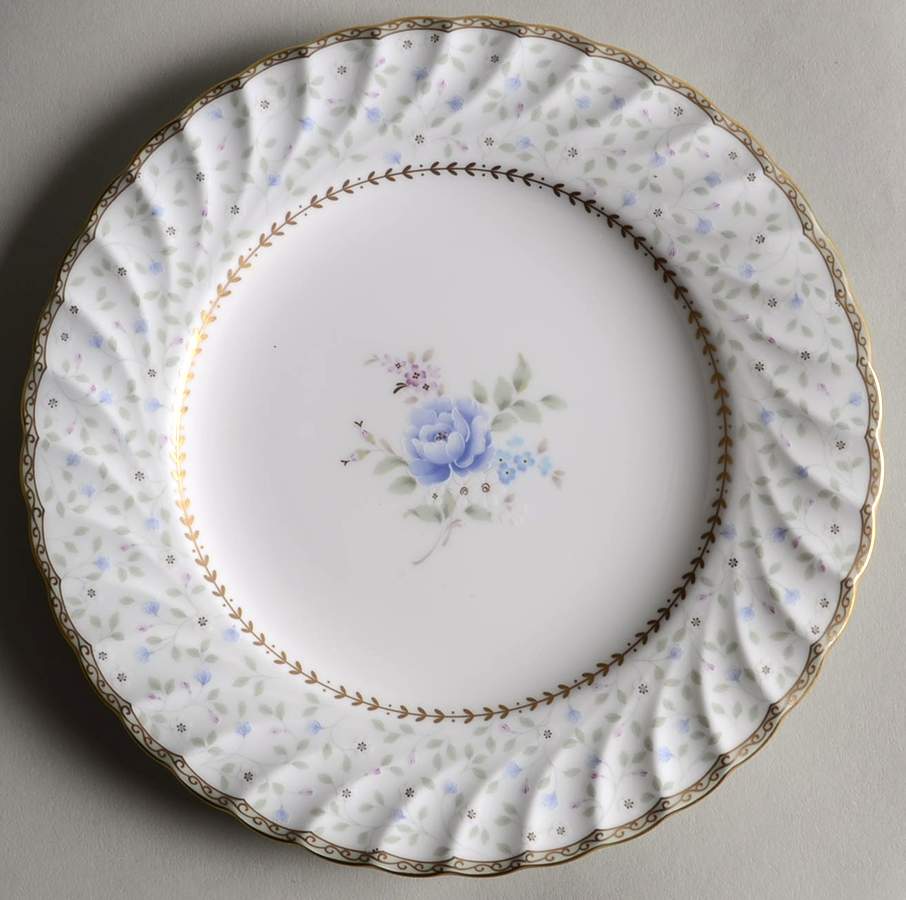 Blue Prose Salad Plate by Nikko-1