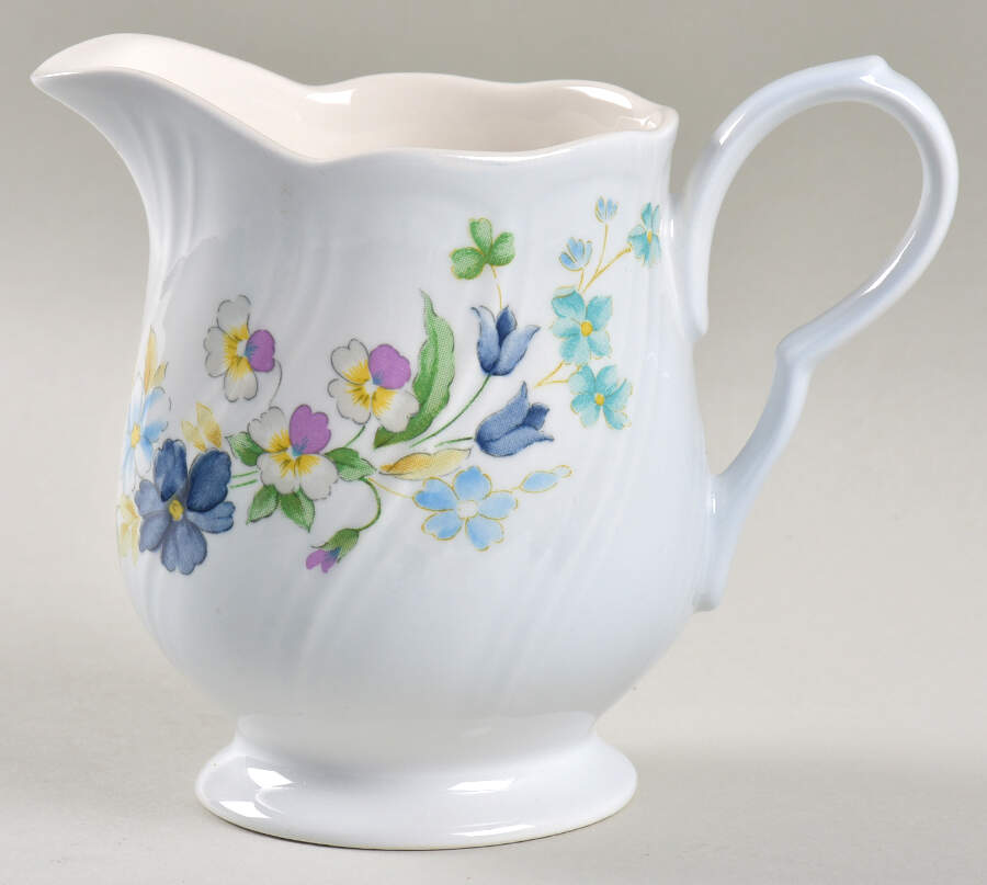 Blue Tulip Creamer by Nikko-1