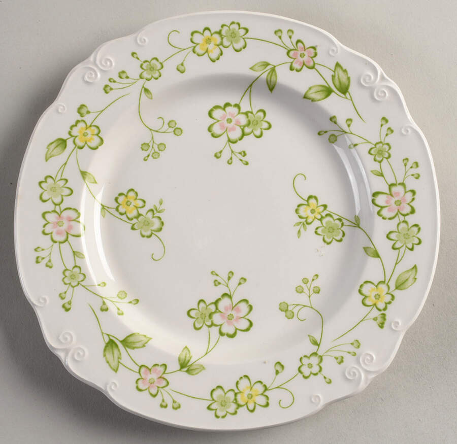 Blossom Time (No Trim) Salad Plate by Nikko-1