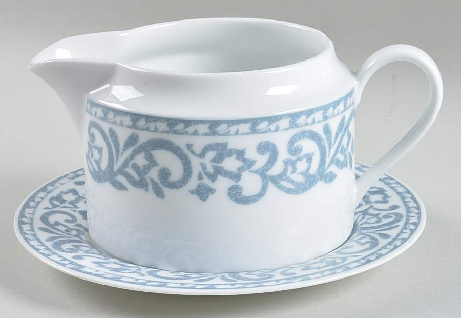 Blueprint Gravy Boat & Underplate by Nikko-1