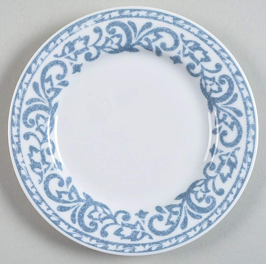 Blueprint Bread & Butter Plate by Nikko-1