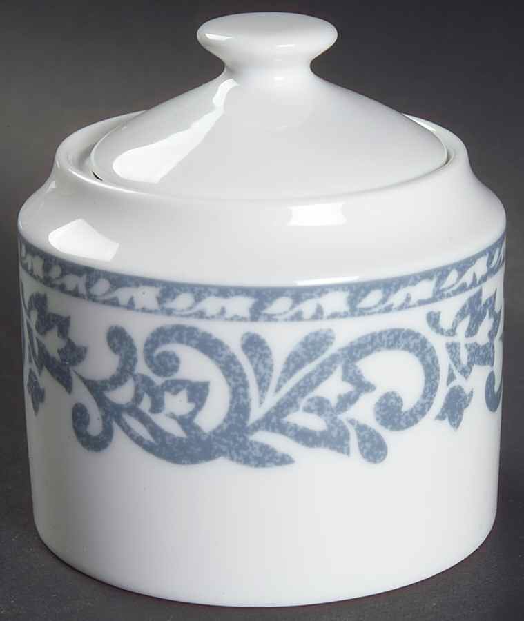 Blueprint Sugar Bowl & Lid by Nikko-1