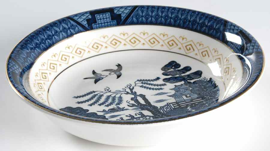 Blue Willow Fruit/Dessert (Sauce) Bowl by Nikko-1