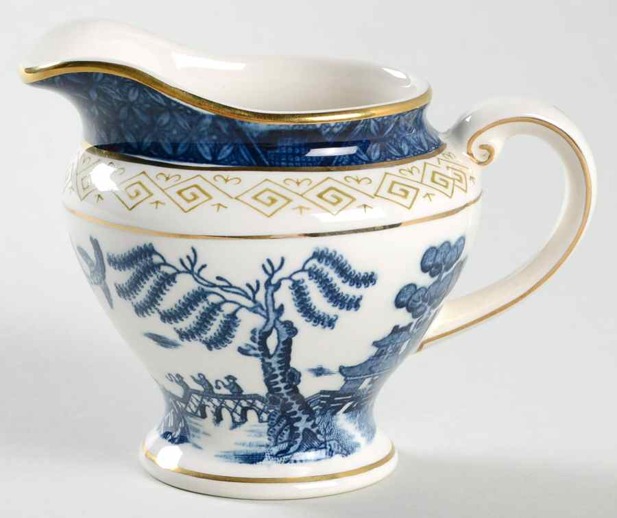 Blue Willow Mini Creamer by Nikko-1