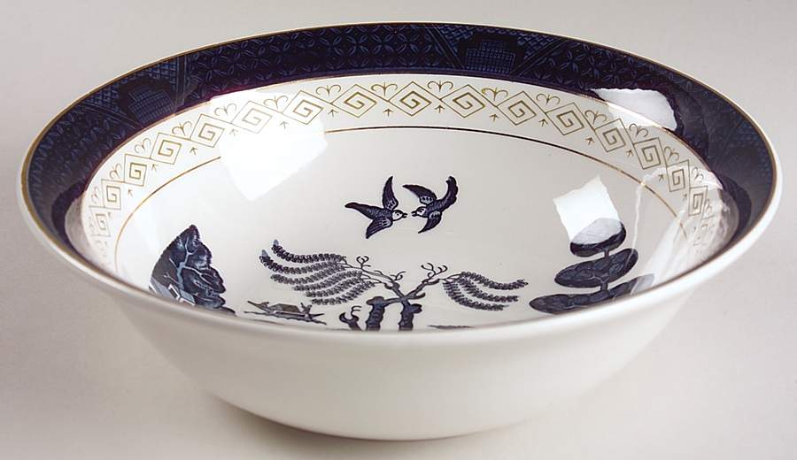 Blue Willow 9" Round Vegetable Bowl by Nikko-1